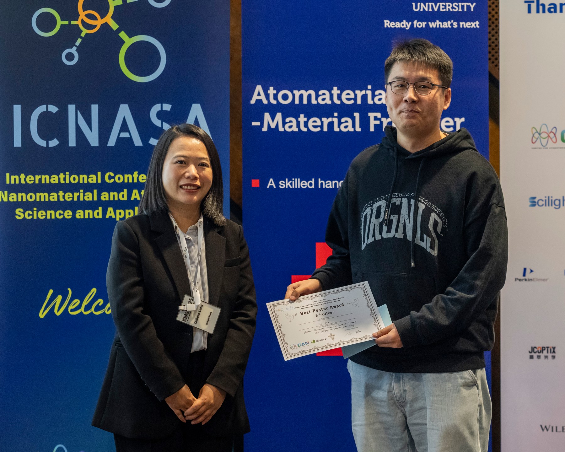 Awards at ICNASA