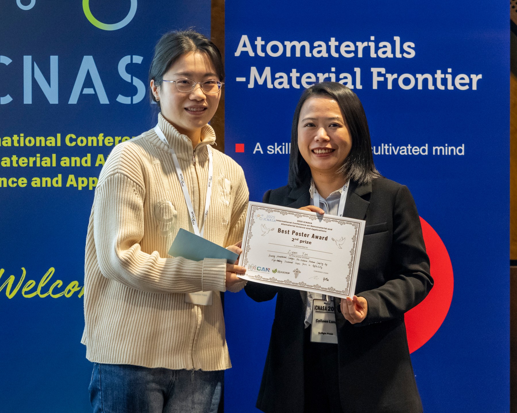 Awards at ICNASA