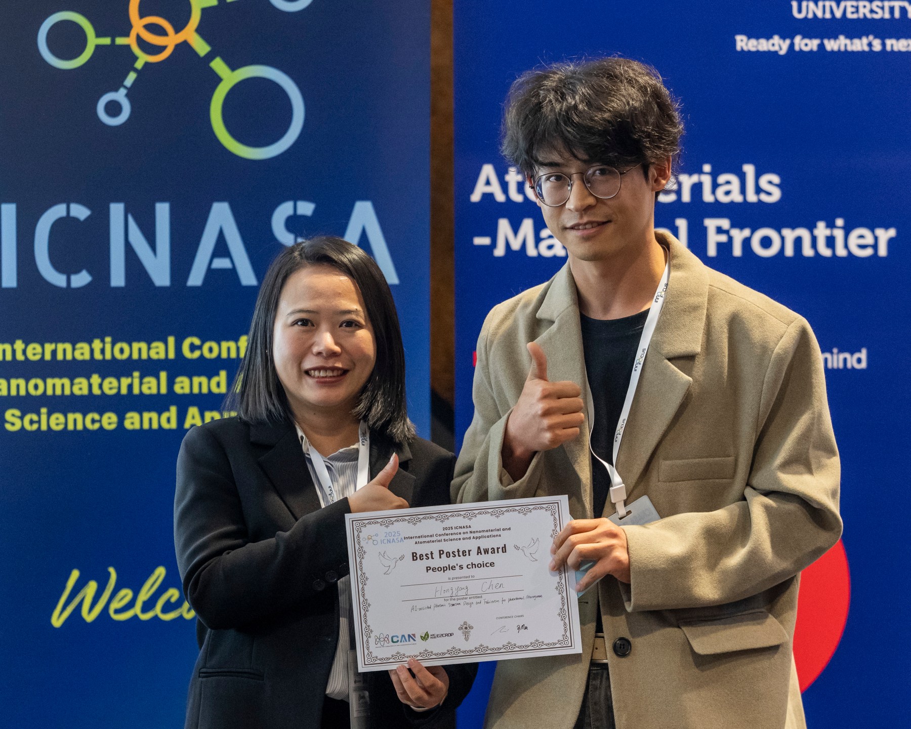 Awards at ICNASA