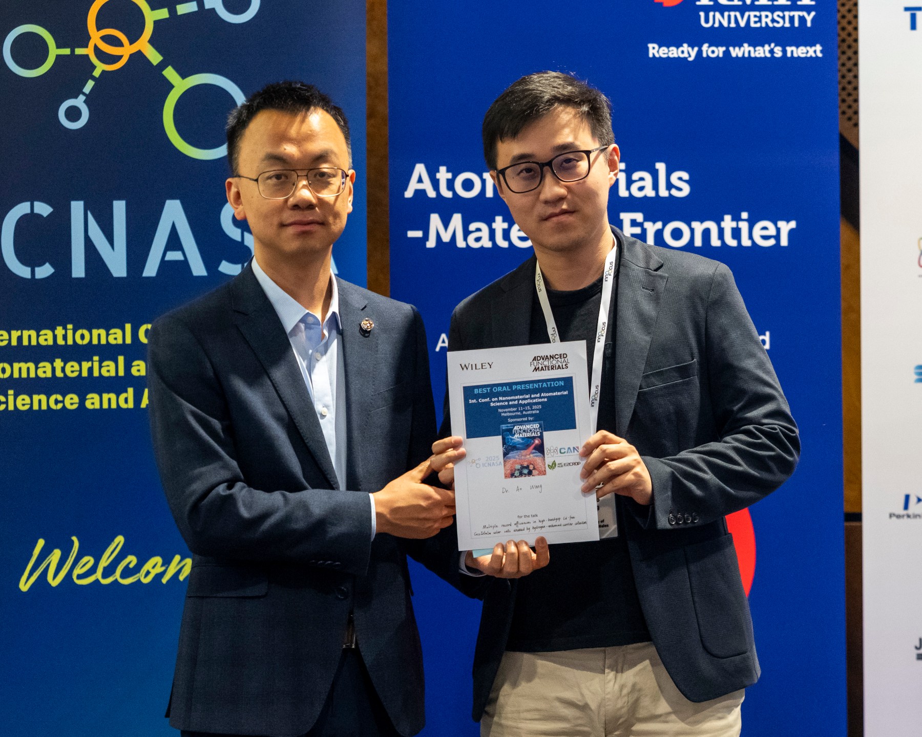 Awards at ICNASA