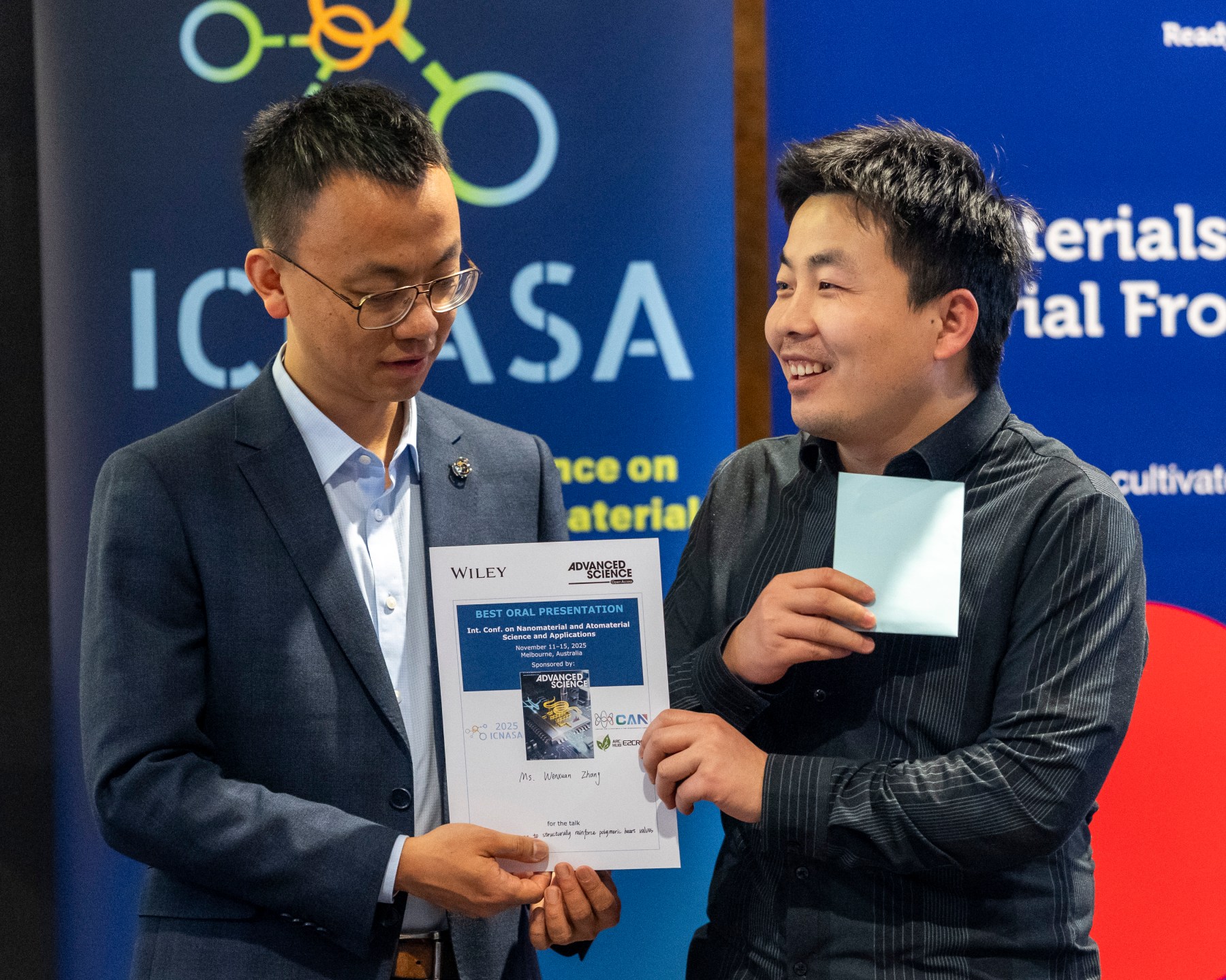 Awards at ICNASA