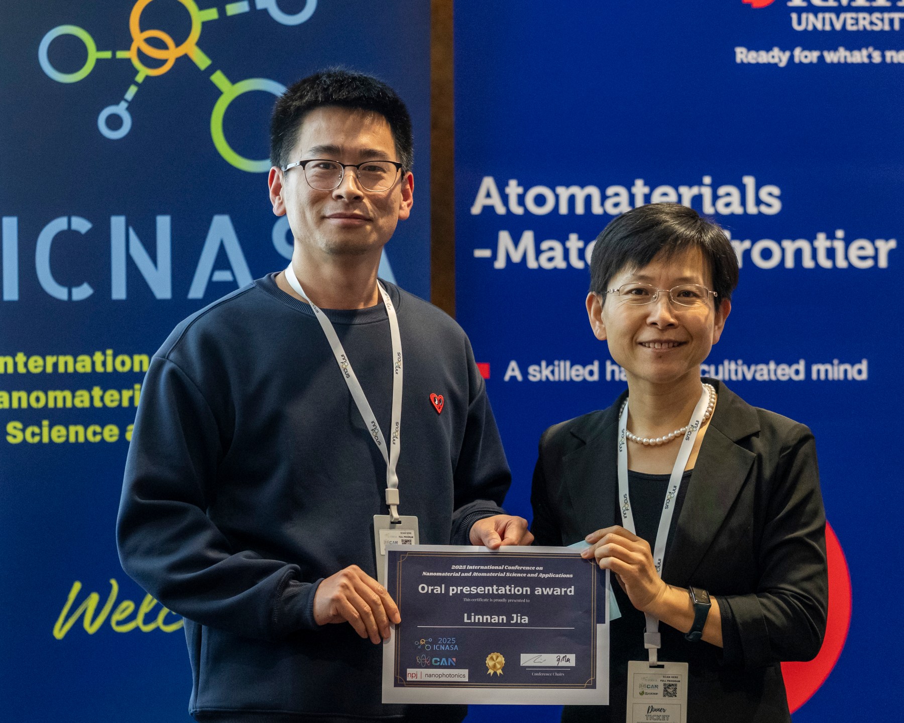 Awards at ICNASA