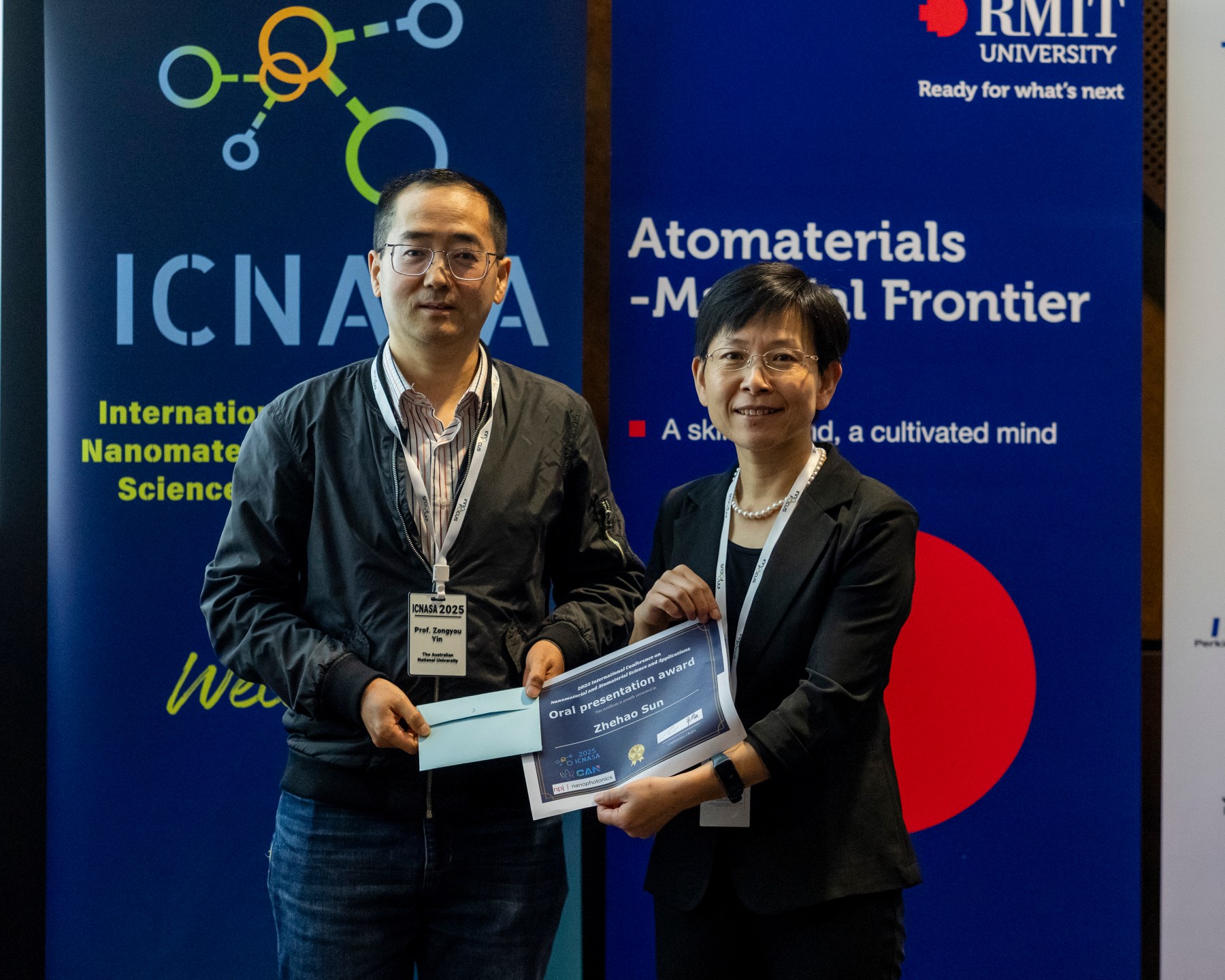 Awards at ICNASA