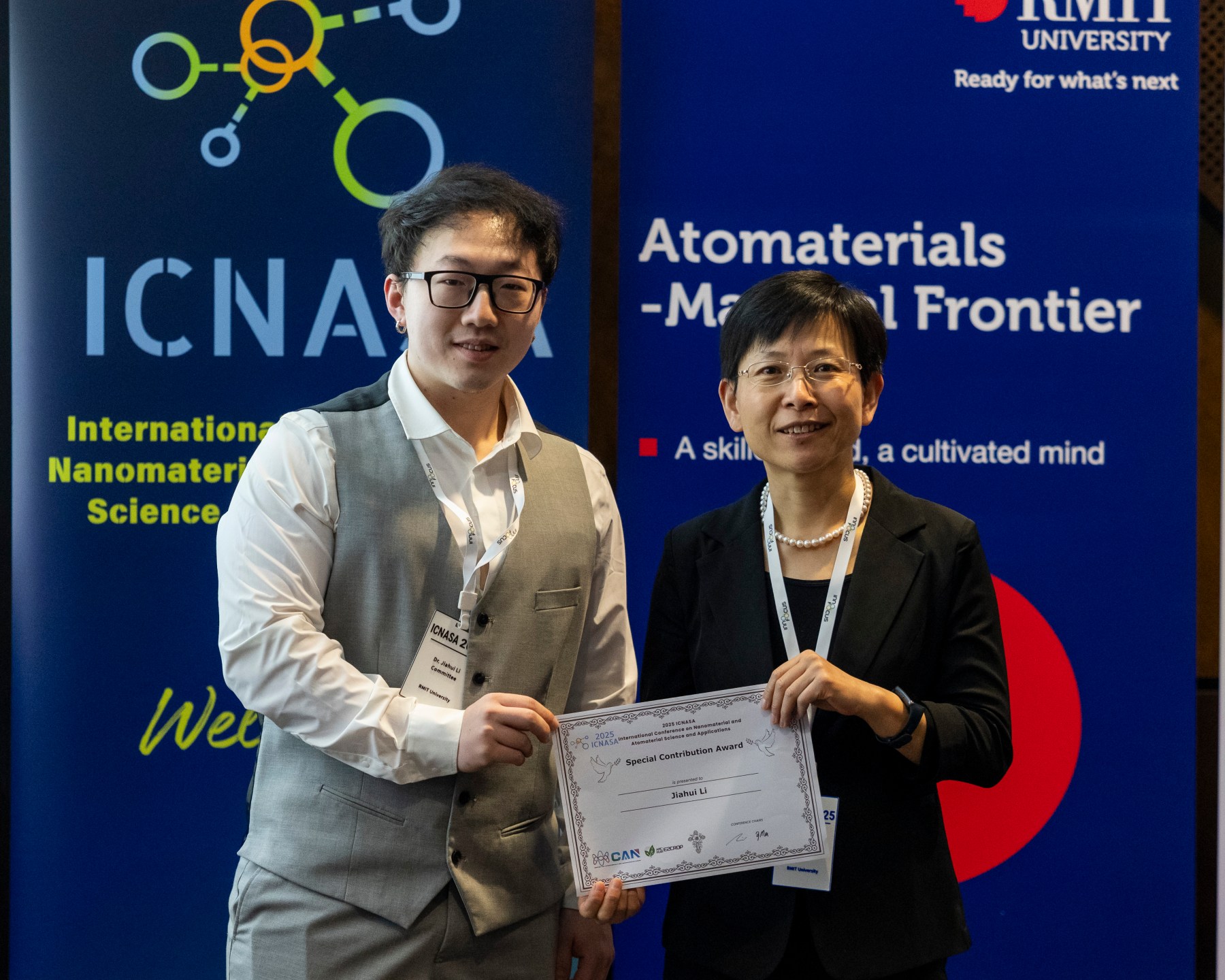 Awards at ICNASA