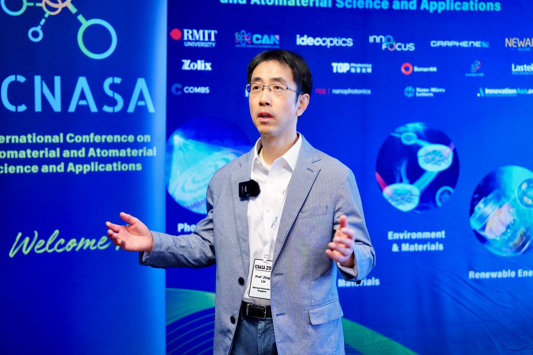 Conference Opening and Plenary Speakers at ICNASA